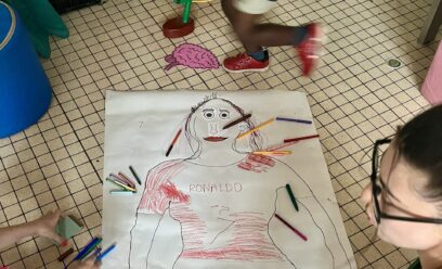 Project Play workers in Calais